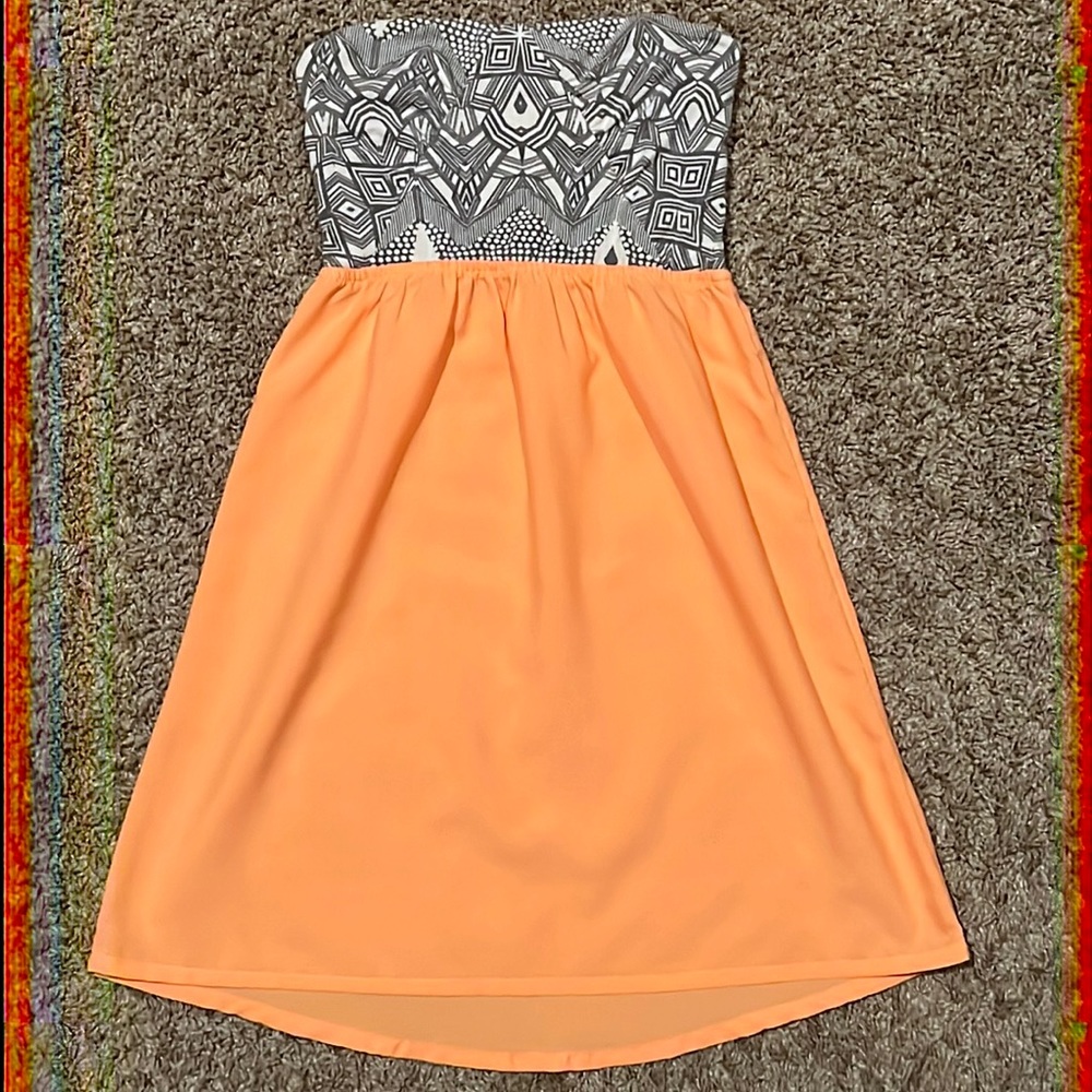 Roxy sleeveless tube top summer dress size XS